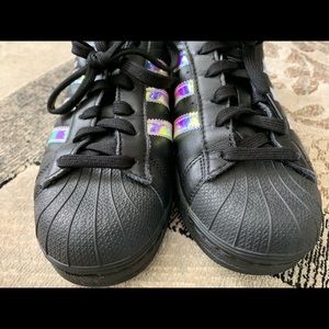 Holographic Shell toe Adidas